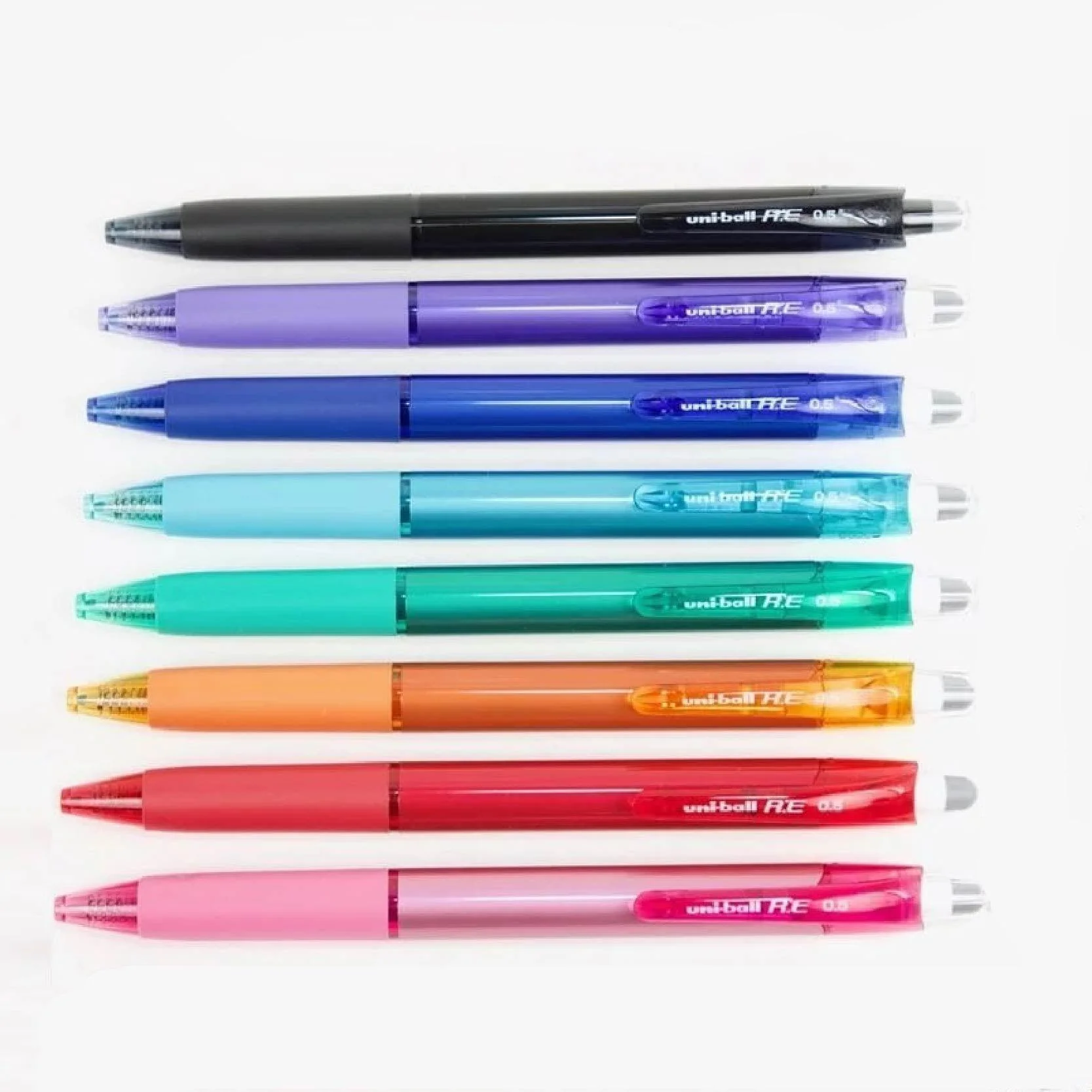 Uni-ball R:E - Erasable Gel Pen - 0.5mm - Rose Red - Image 5
