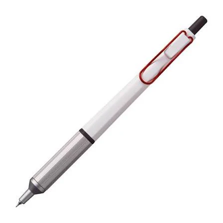 PRE-ORDER MAY! Uni Jetstream Edge - Ultra Fine Ballpoint Pen - Oil-Based Ink - 0.28mm - White Red - Image 2