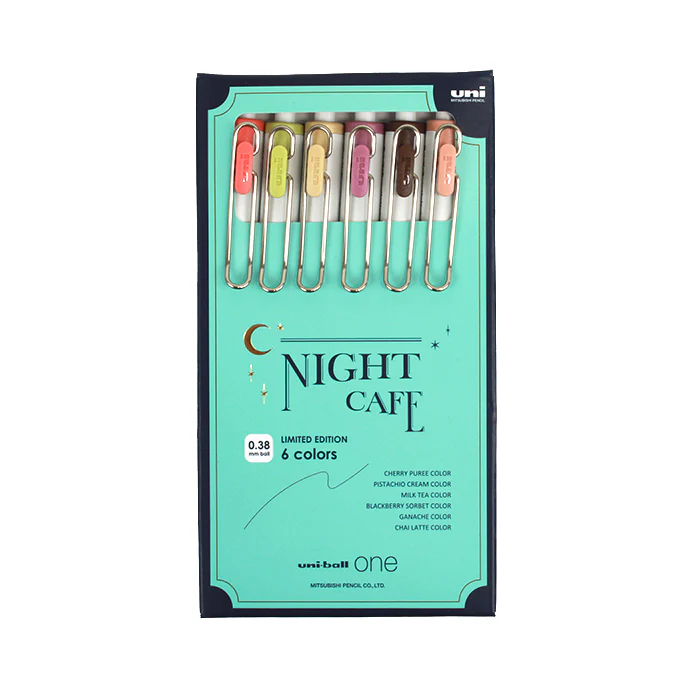 Uni-ball One Gel Pen - 0.38mm - Night Cafe - Chai Latte - Image 3