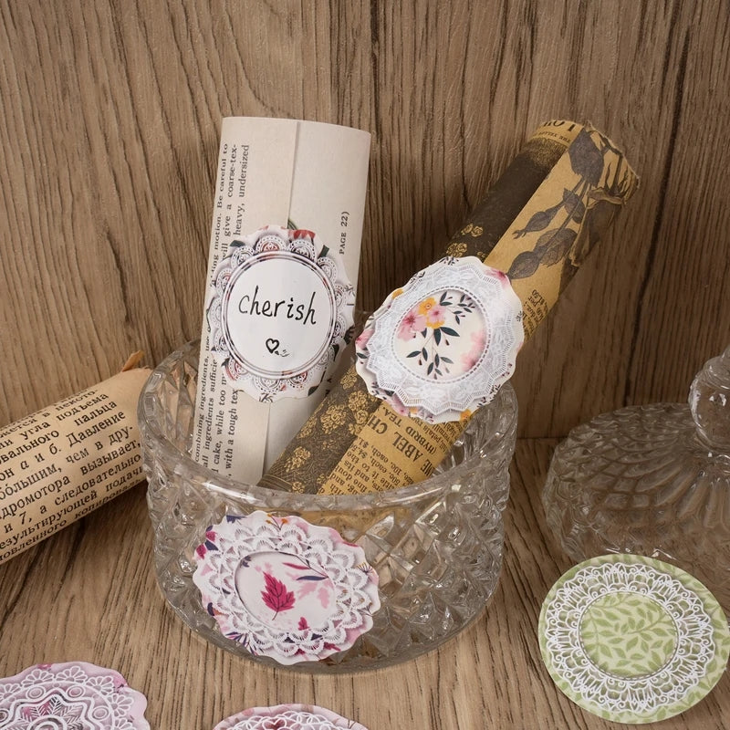 Sticker Box - Romantic Lace - 45 Stickers - Image 4