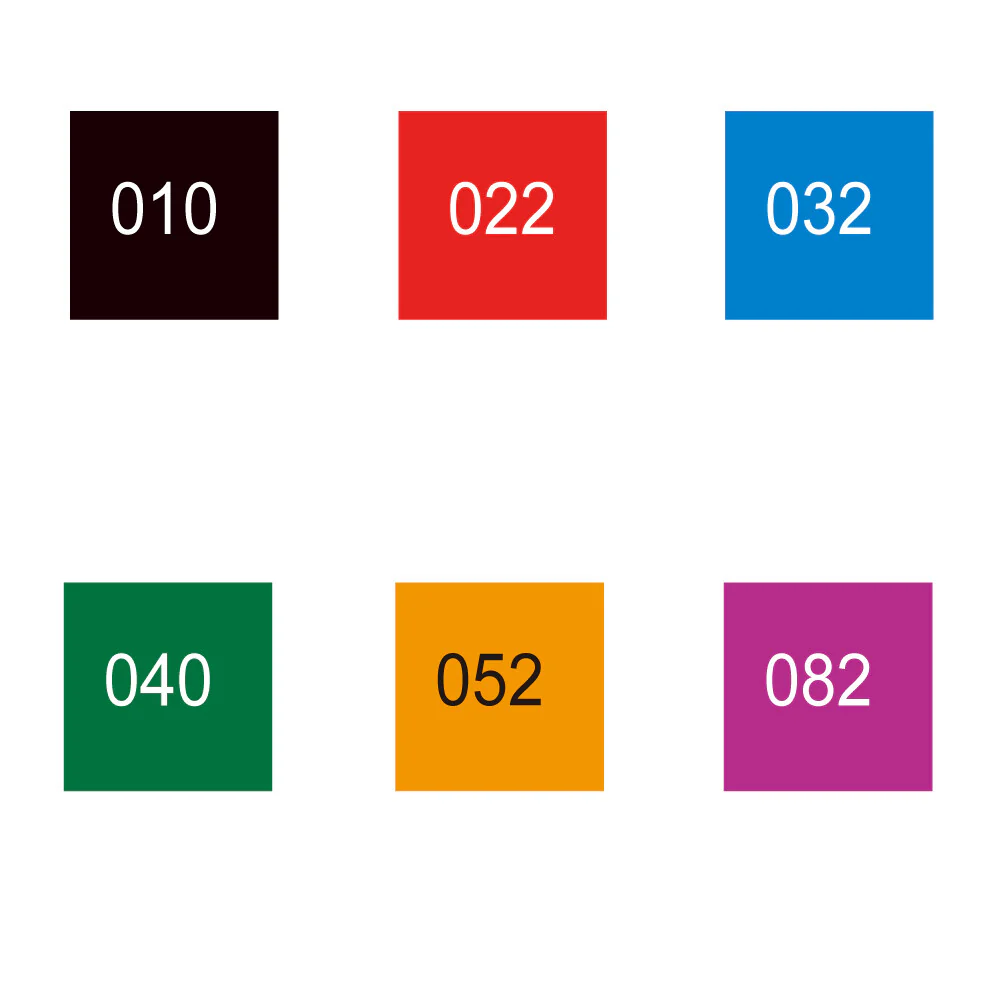 Kuretake ZIG - Clean Color Real Brush - Basic Color Set of 6 - Image 2
