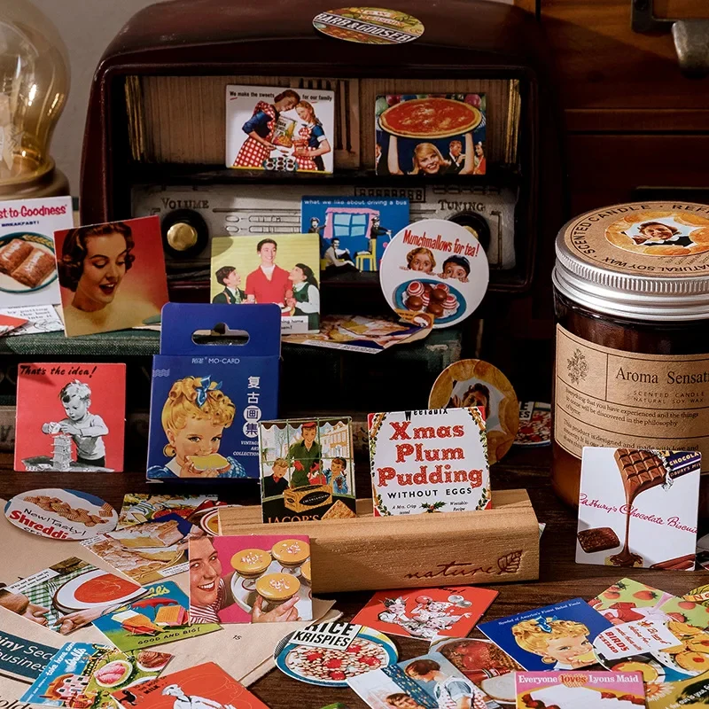Sticker Box - Vintage Art Collection - 45 Stickers - Image 3