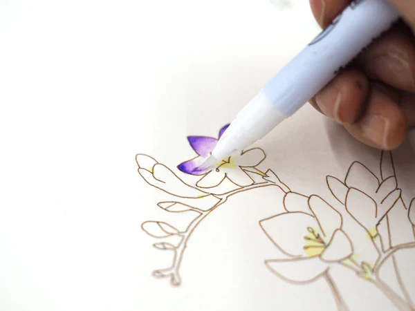 Kuretake ZIG - Fude Brush Pen Clean Colours - Watercolor Illustration Beginner Lessons - Image 4