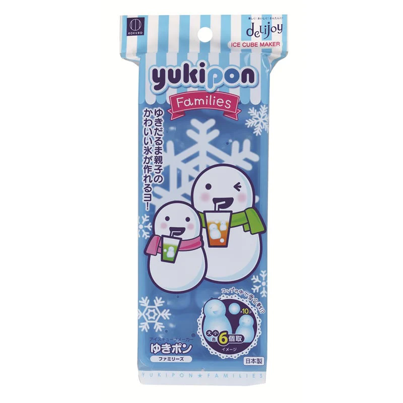Yuki Pon Snowman Family Ice Tray DIY - Image 2