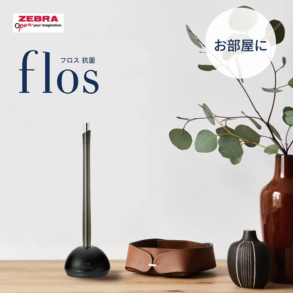 Zebra Flos Glass Desk Pen - 0.7mm - Black - Image 7