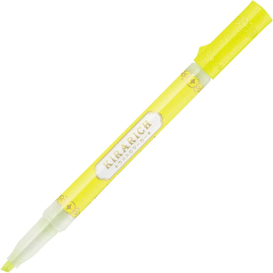 Zebra Kirarich Sparkle Glitter Highlighters Set of 5 - Image 7