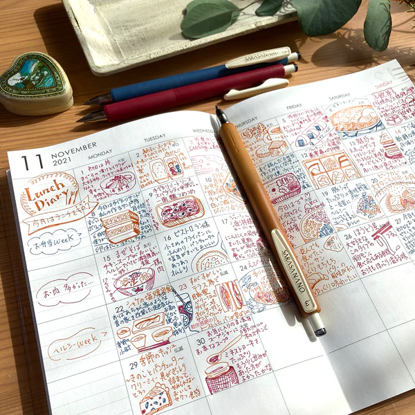 Zebra Sarasa Nano Gel Pen 0.38mm - Orange - Image 6